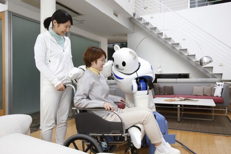 ربات‌ ها در بیمارستان