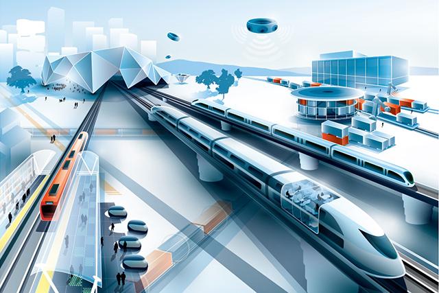 اینترنت اشیا در راه آهن هوشمند